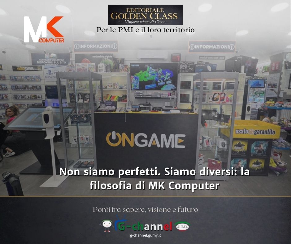 Non siamo perfetti. Siamo diversi: la filosofia di MK Computer